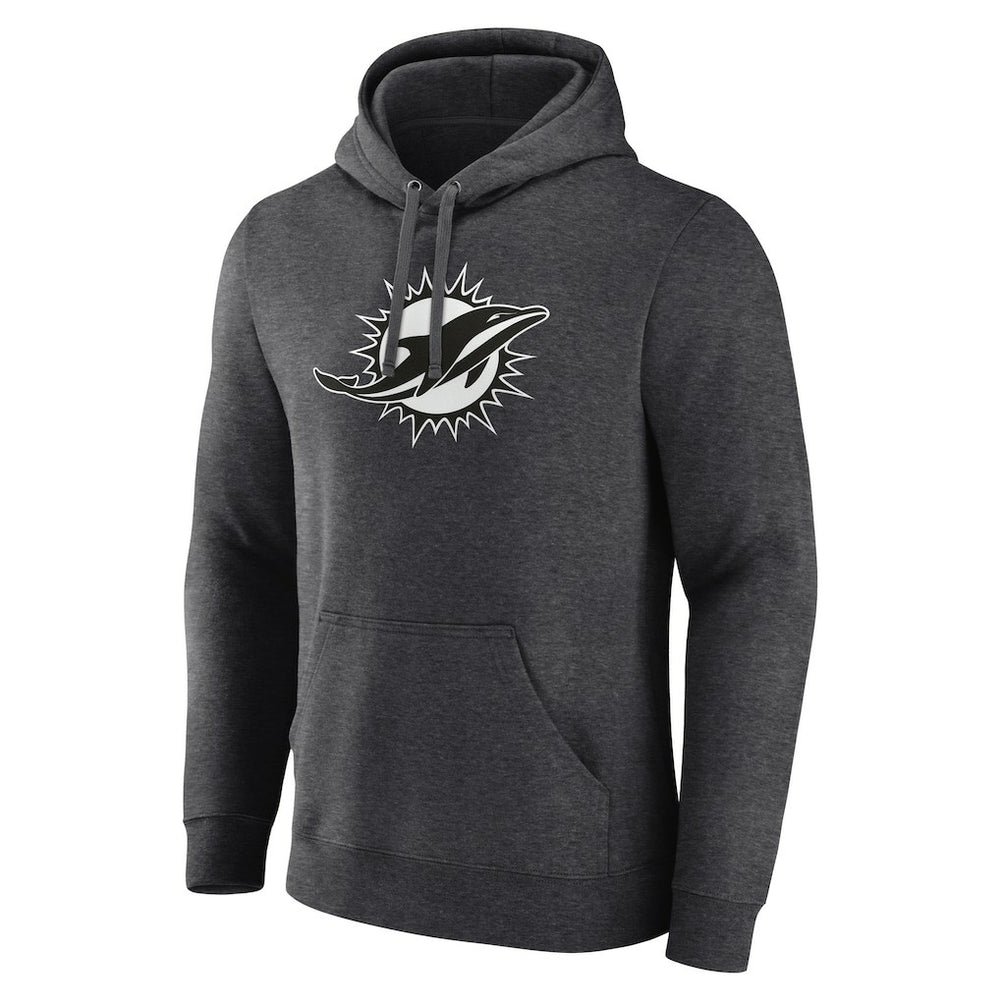 Miami Dolphins Personalized Name & Number Monochrome Pullover Hoodie | NFL Hot