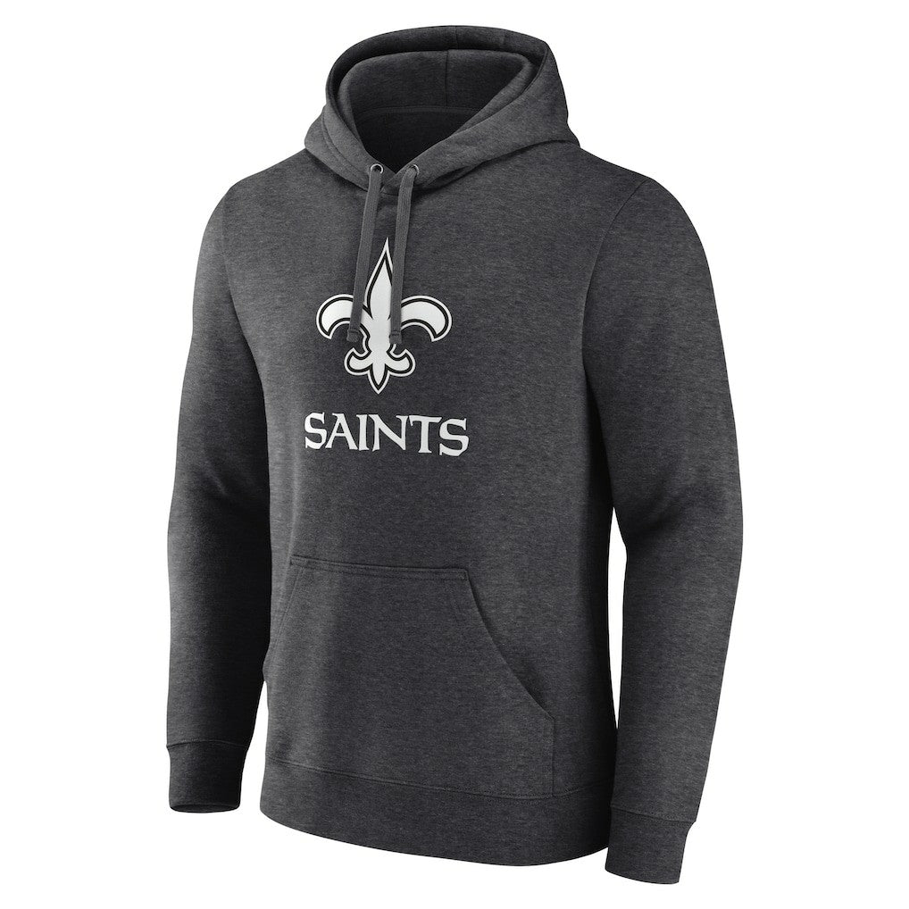 New Orleans Saints Personalized Name & Number Monochrome Pullover Hoodie | NFL Online