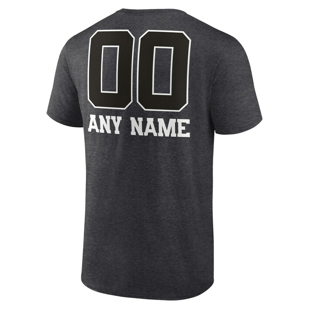 New Orleans Saints Personalized Name & Number Monochrome T-Shirt | NFL US