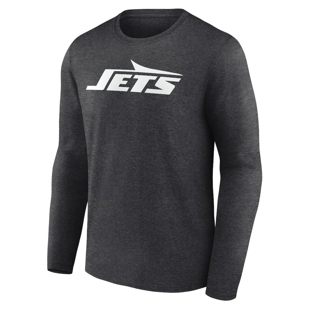 New York Jets Personalized Name & Number Monochrome Long Sleeve T-Shirt | NFL New