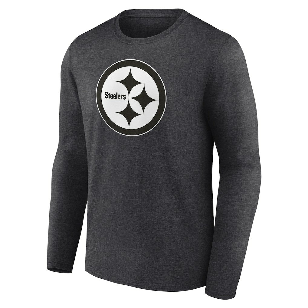 Pittsburgh Steelers Personalized Name & Number Monochrome Long Sleeve T-Shirt | NFL Near me