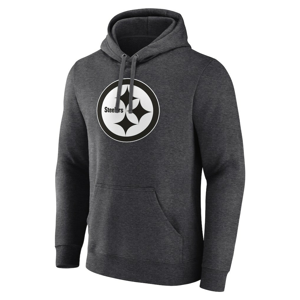 Pittsburgh Steelers Personalized Name & Number Monochrome Pullover Hoodie | NFL On sale