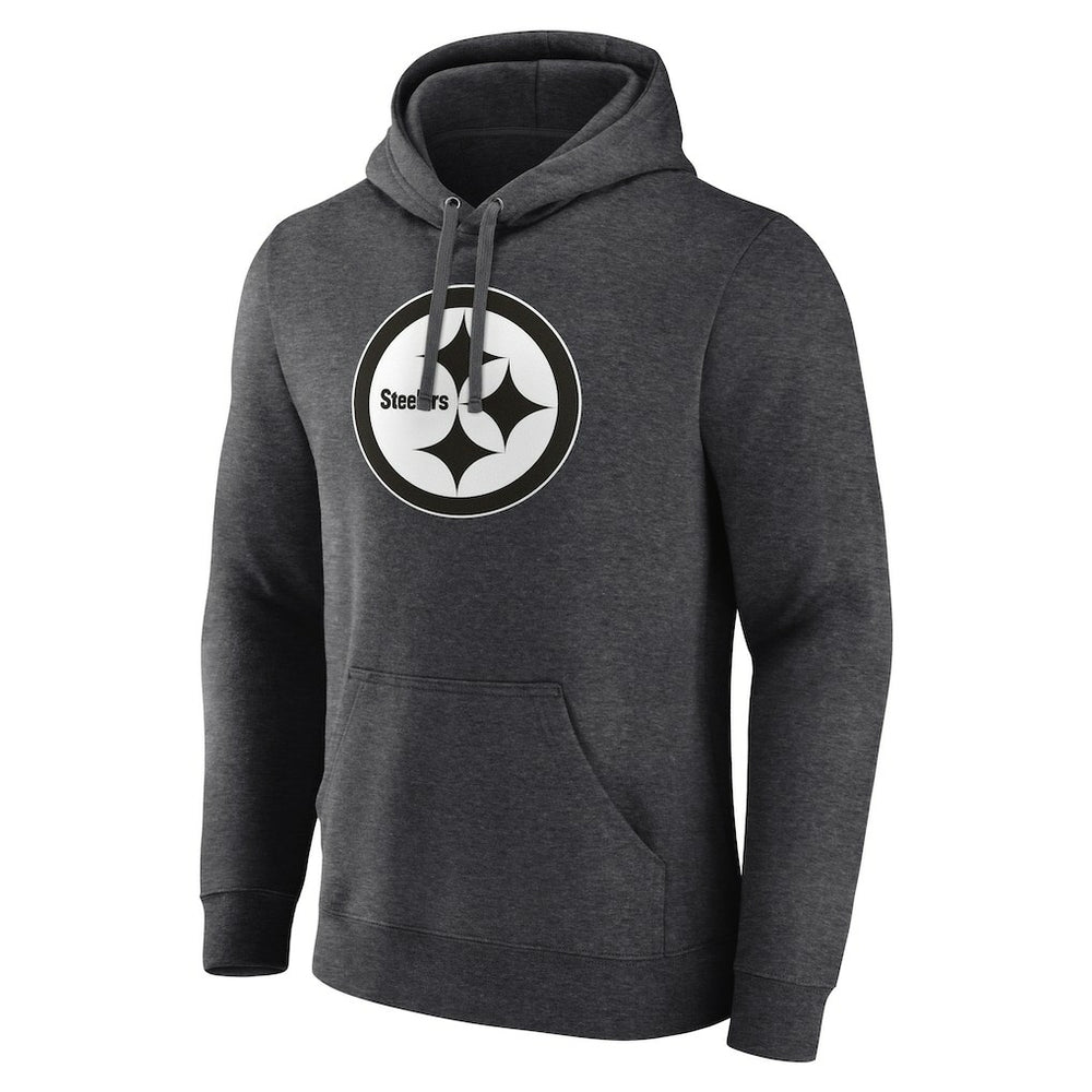 Pittsburgh Steelers Personalized Name & Number Monochrome Pullover Hoodie | NFL On sale