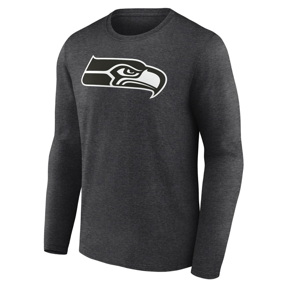 Seattle Seahawks Personalized Name & Number Monochrome Long Sleeve T-Shirt | NFL Online