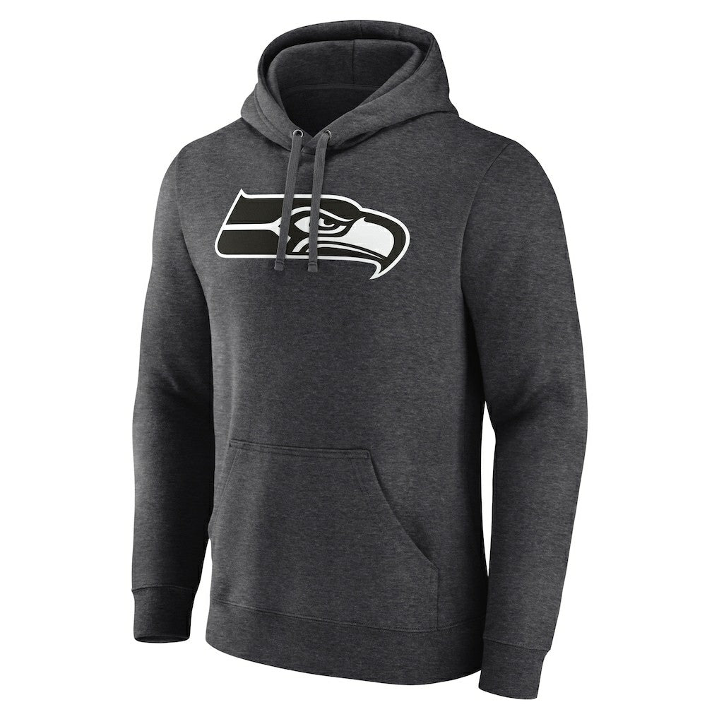 Seattle Seahawks Personalized Name & Number Monochrome Pullover Hoodie | NFL Sale