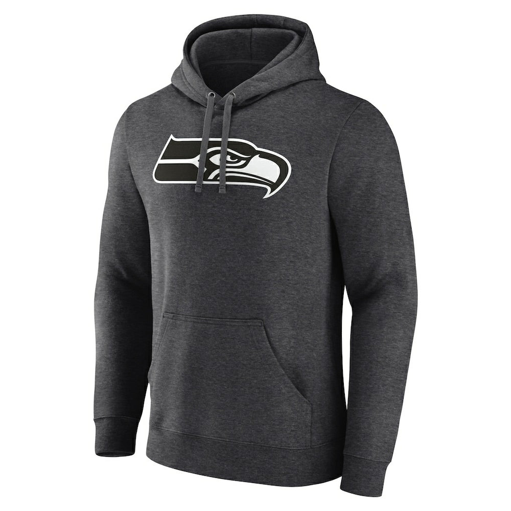 Seattle Seahawks Personalized Name & Number Monochrome Pullover Hoodie | NFL Sale