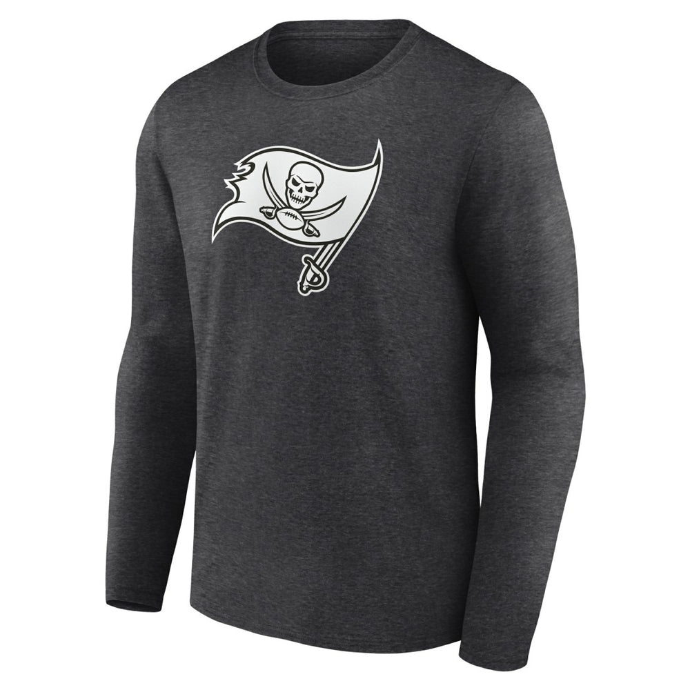 Tampa Bay Buccaneers Personalized Name & Number Monochrome Long Sleeve T-Shirt | NFL Outlet