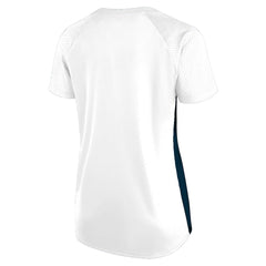 Dallas Cowboys Women's Plus Size Glitter Lace-Up V- Neck T-Shirt | NFL Outlet