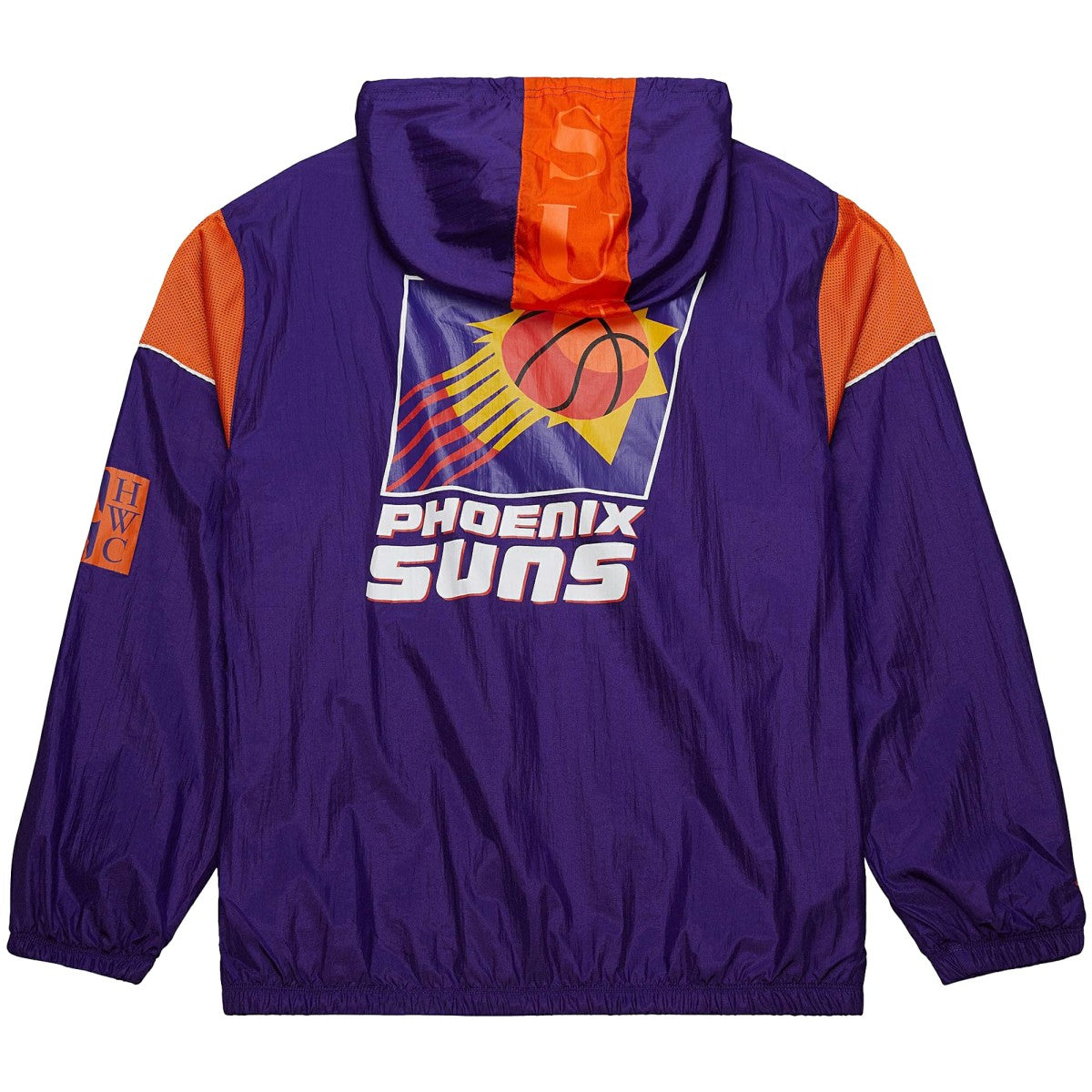 Purple Phoenix Suns Unisex Hardwood Classics Team OG 3.0 Anorak Half-Zip Windbreaker Jacket | NBA