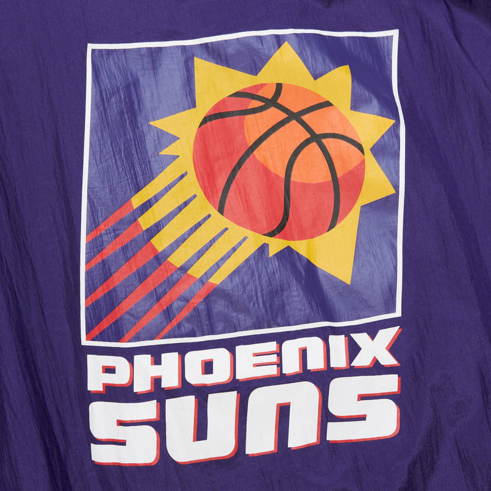 Purple Phoenix Suns Unisex Hardwood Classics Team OG 3.0 Anorak Half-Zip Windbreaker Jacket | NBA