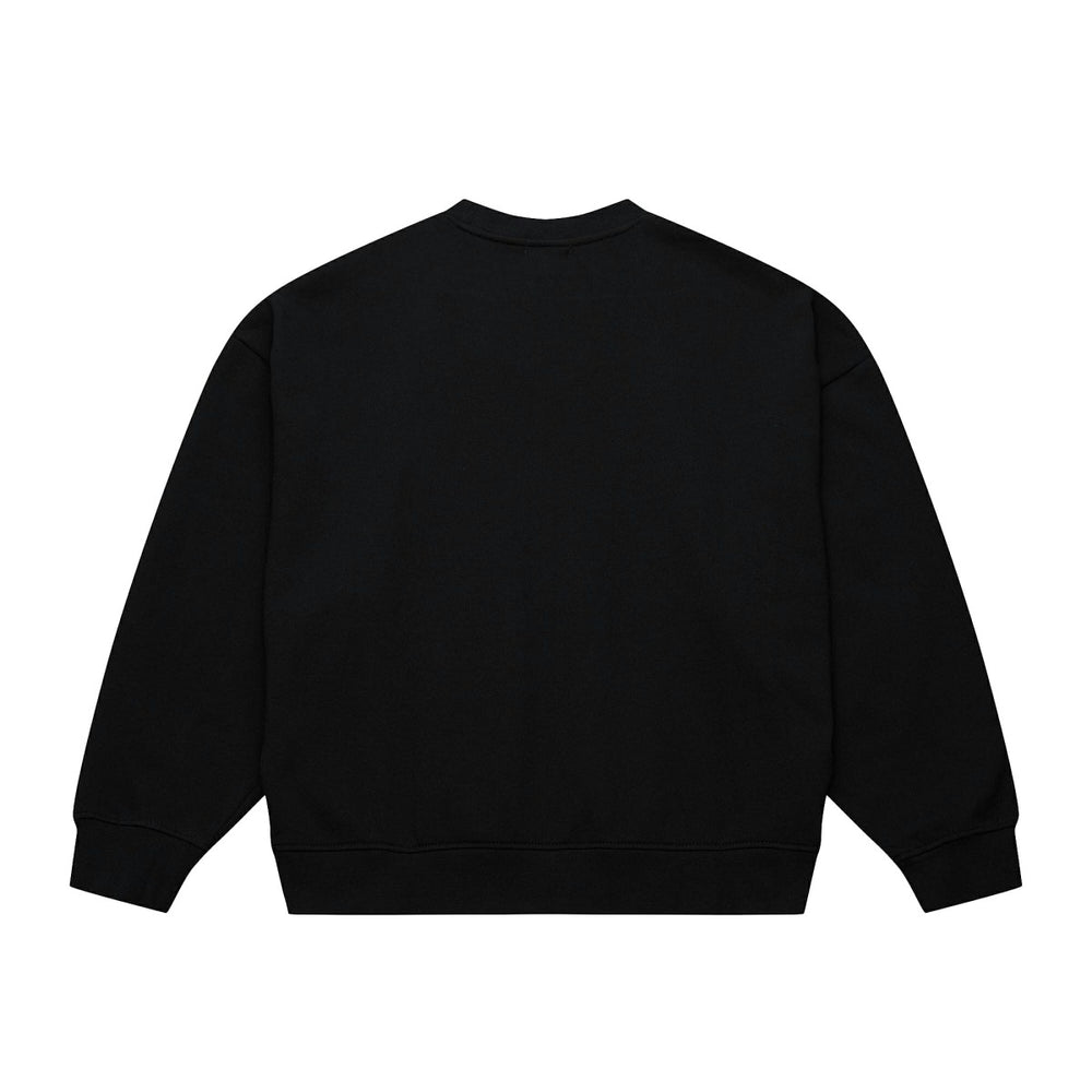 Black New York Knicks Women's Hardwood Classics Home Team Pullover Sweatshirt | NBA