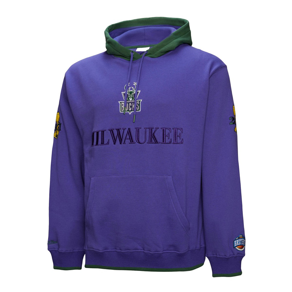 Purple Milwaukee Bucks Hardwood Classics Team OG 3.0 Pullover Hoodie | NBA