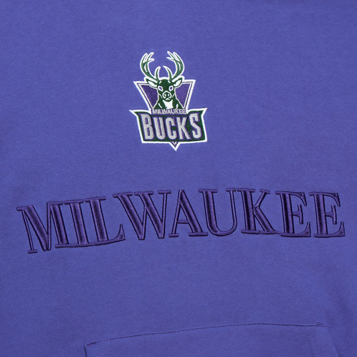 Purple Milwaukee Bucks Hardwood Classics Team OG 3.0 Pullover Hoodie | NBA