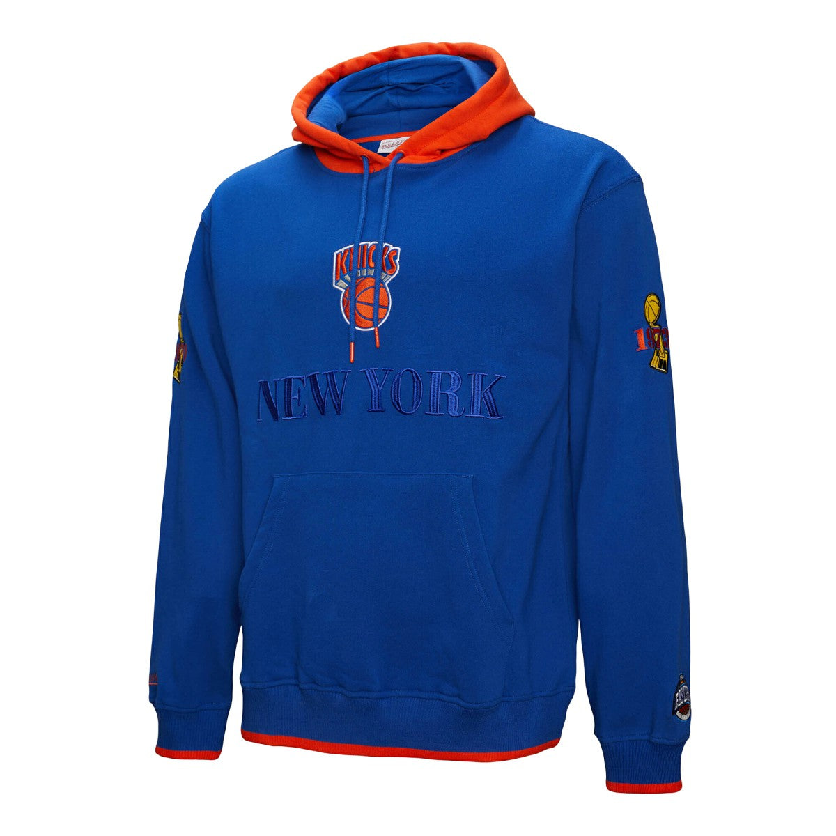 Royal New York Knicks Hardwood Classics Team OG 3.0 Pullover Hoodie | NBA