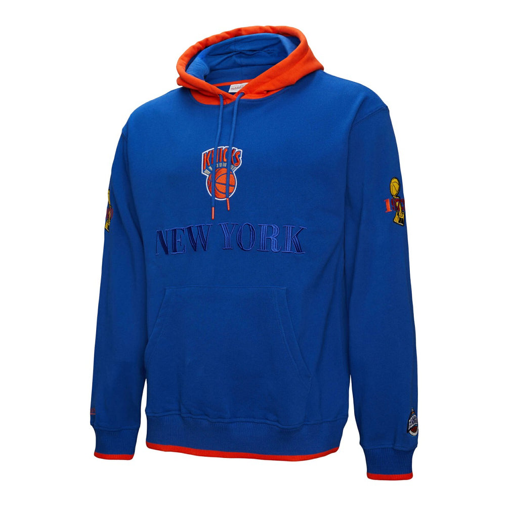 Royal New York Knicks Hardwood Classics Team OG 3.0 Pullover Hoodie | NBA