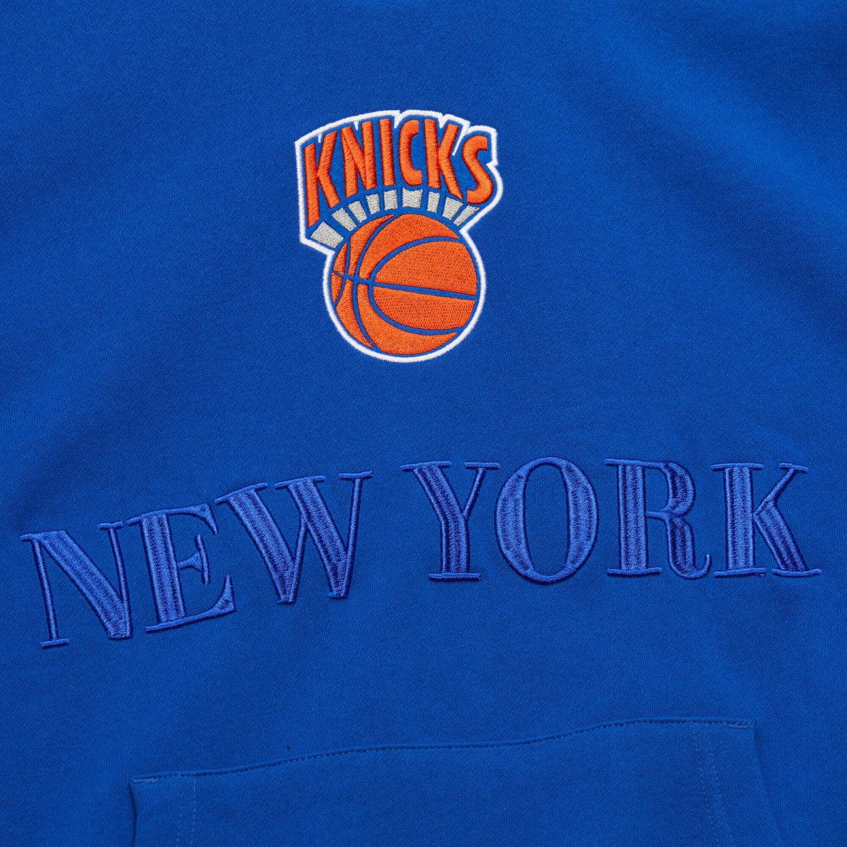 Royal New York Knicks Hardwood Classics Team OG 3.0 Pullover Hoodie | NBA