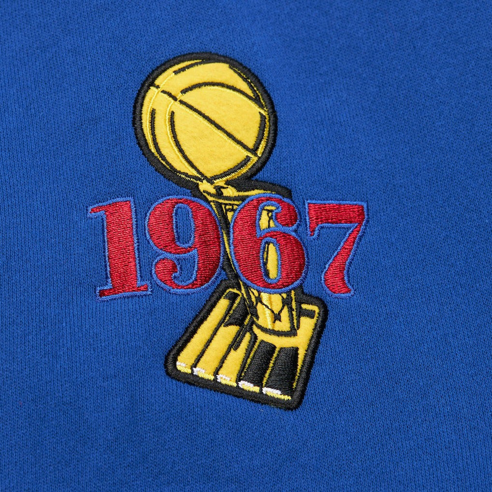 Royal Philadelphia 76ers Hardwood Classics Team OG 3.0 Pullover Hoodie | NBA