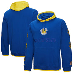 Royal Golden State Warriors Hardwood Classics Team OG 3.0 Pullover Hoodie sale | NBA