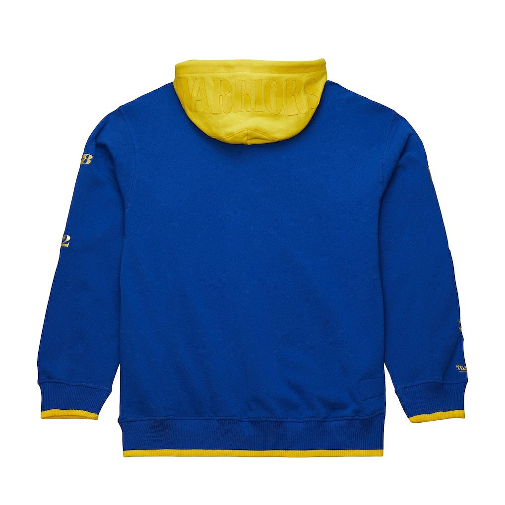 Royal Golden State Warriors Hardwood Classics Team OG 3.0 Pullover Hoodie sale | NBA