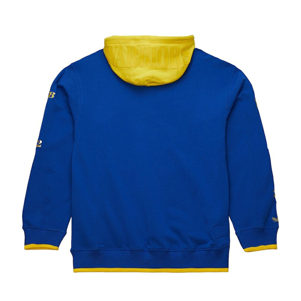 Royal Golden State Warriors Hardwood Classics Team OG 3.0 Pullover Hoodie sale | NBA