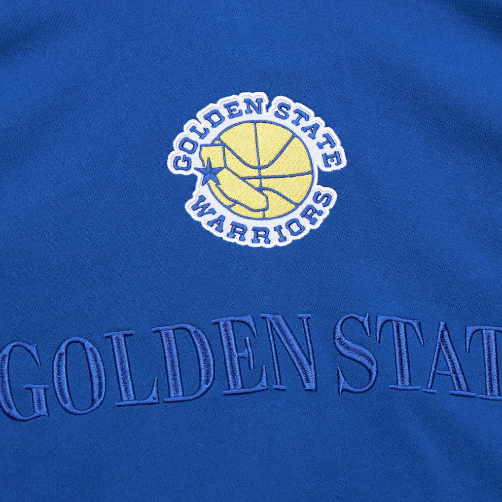 Royal Golden State Warriors Hardwood Classics Team OG 3.0 Pullover Hoodie sale | NBA
