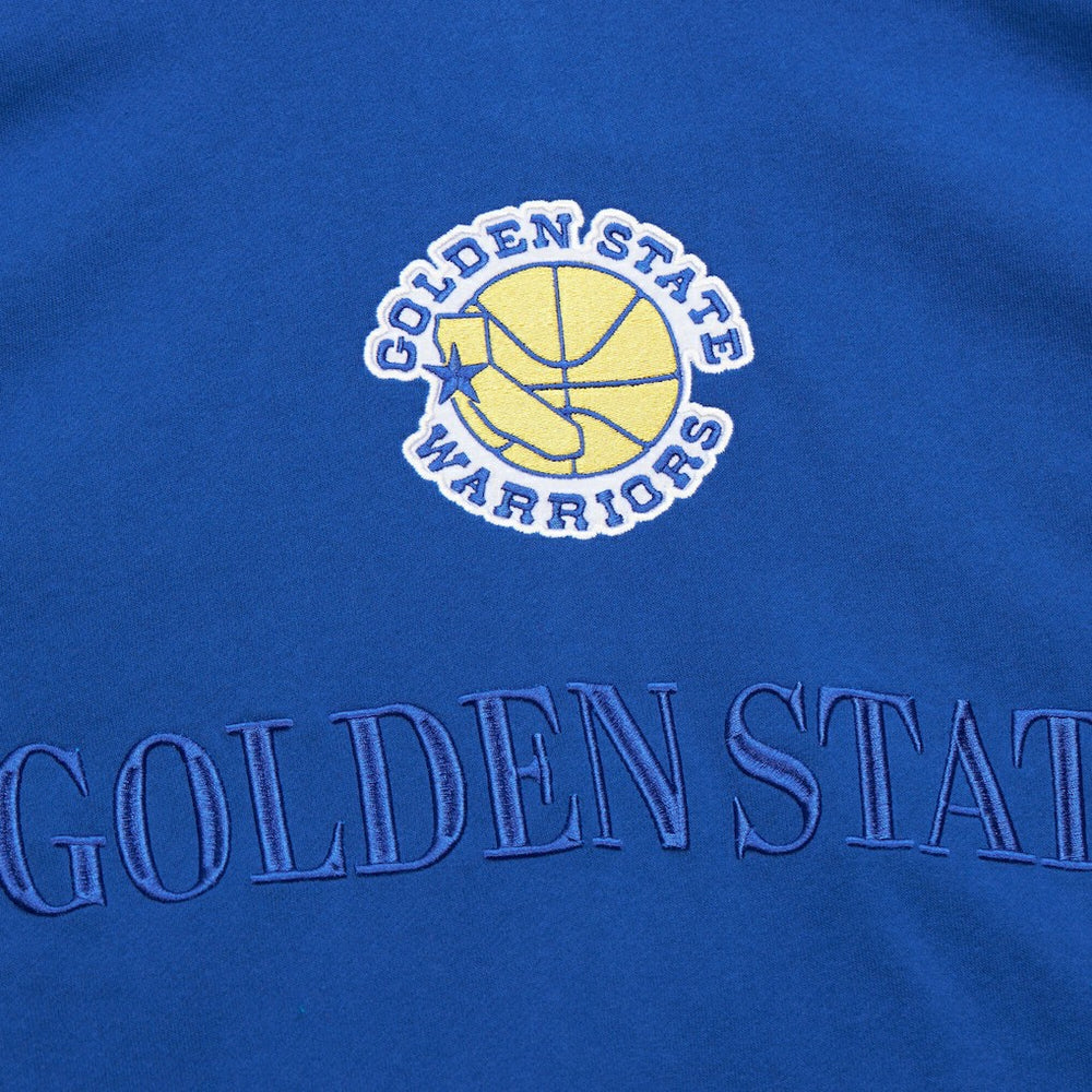 Royal Golden State Warriors Hardwood Classics Team OG 3.0 Pullover Hoodie sale | NBA