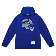 Seattle Seahawks Helmet Logo Vintage Pullover Hoodie | NFL Hot