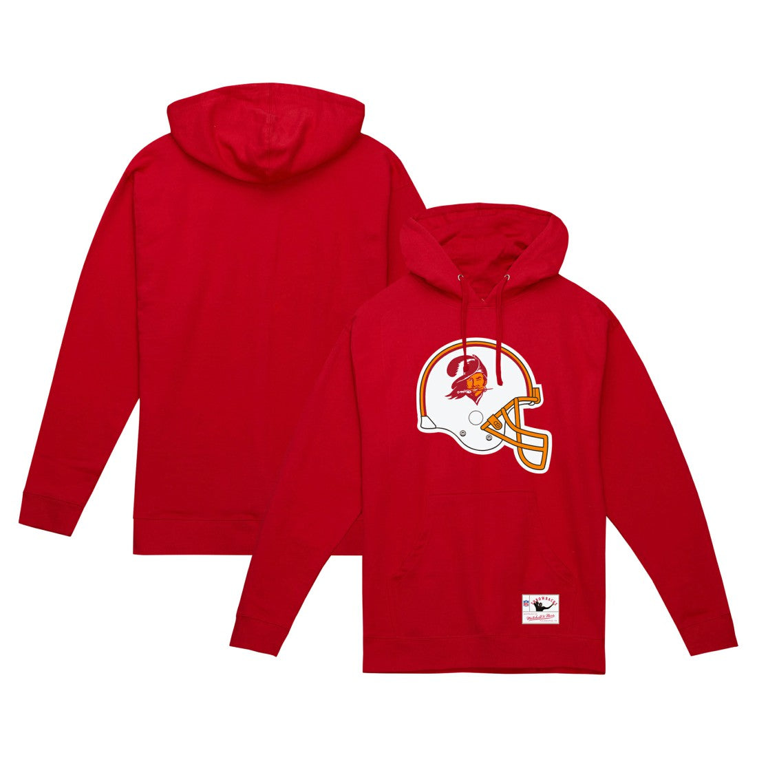 Tampa Bay Buccaneers Helmet Logo Vintage Pullover Hoodie | NFL Hot