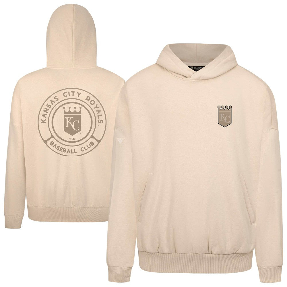 Kansas City Royals Levelwear Contact Oversized Pullover Hoodie - MLB Hoodies