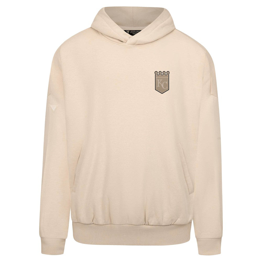 Kansas City Royals Levelwear Contact Oversized Pullover Hoodie - MLB Hoodies