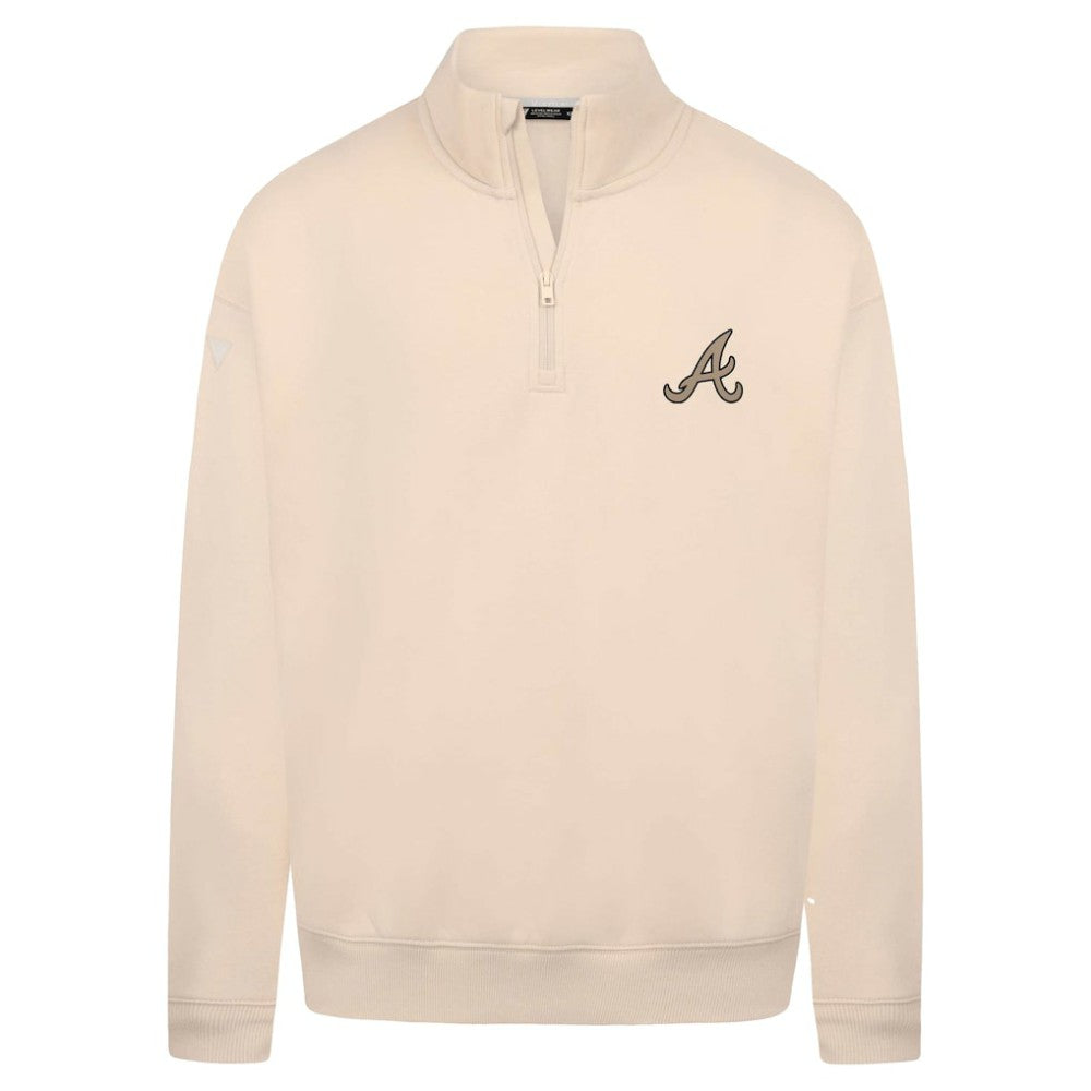 Atlanta Braves Levelwear Murray Quarter-Zip Sweatshirt - MLB Sweatshirts