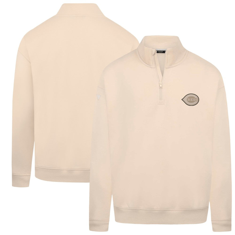 Cincinnati Reds Levelwear Murray Quarter-Zip Sweatshirt - MLB Sweatshirts