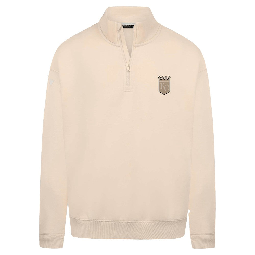 Kansas City Royals Levelwear Murray Quarter-Zip Sweatshirt - MLB Sweatshirts