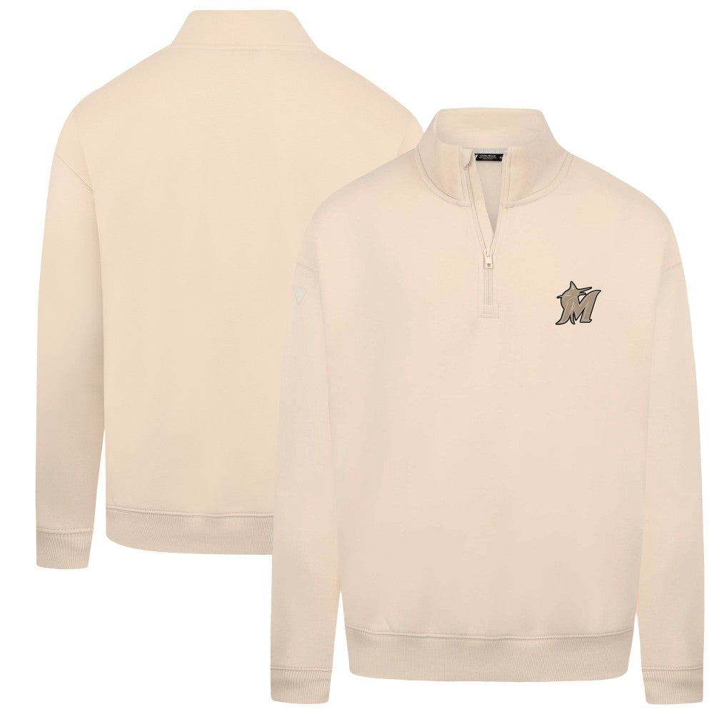 Miami Marlins Levelwear Murray Quarter-Zip Sweatshirt - MLB Sweatshirts