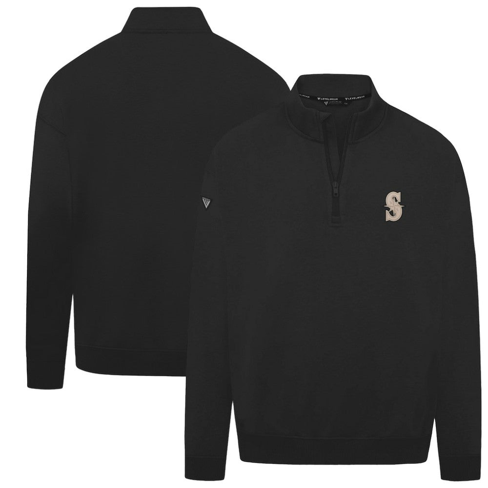 Seattle Mariners Levelwear Murray Quarter-Zip Sweatshirt - MLB Sweatshirts