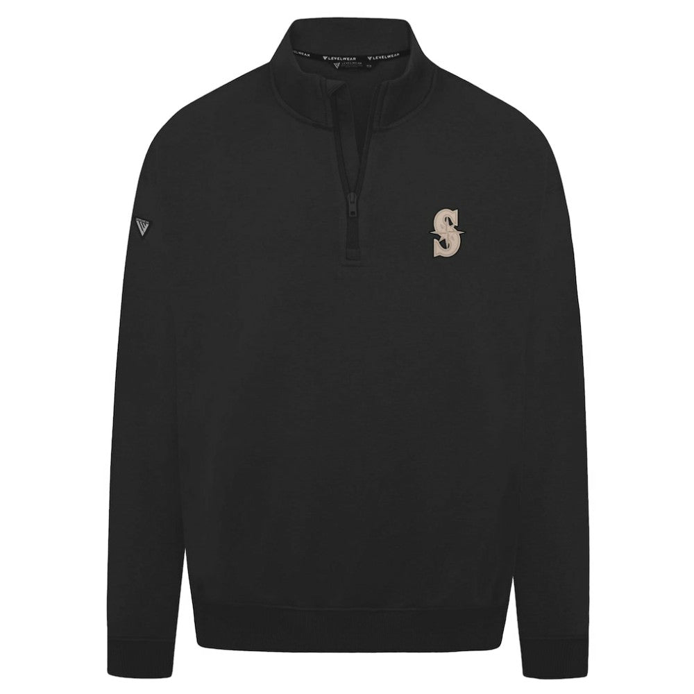 Seattle Mariners Levelwear Murray Quarter-Zip Sweatshirt - MLB Sweatshirts