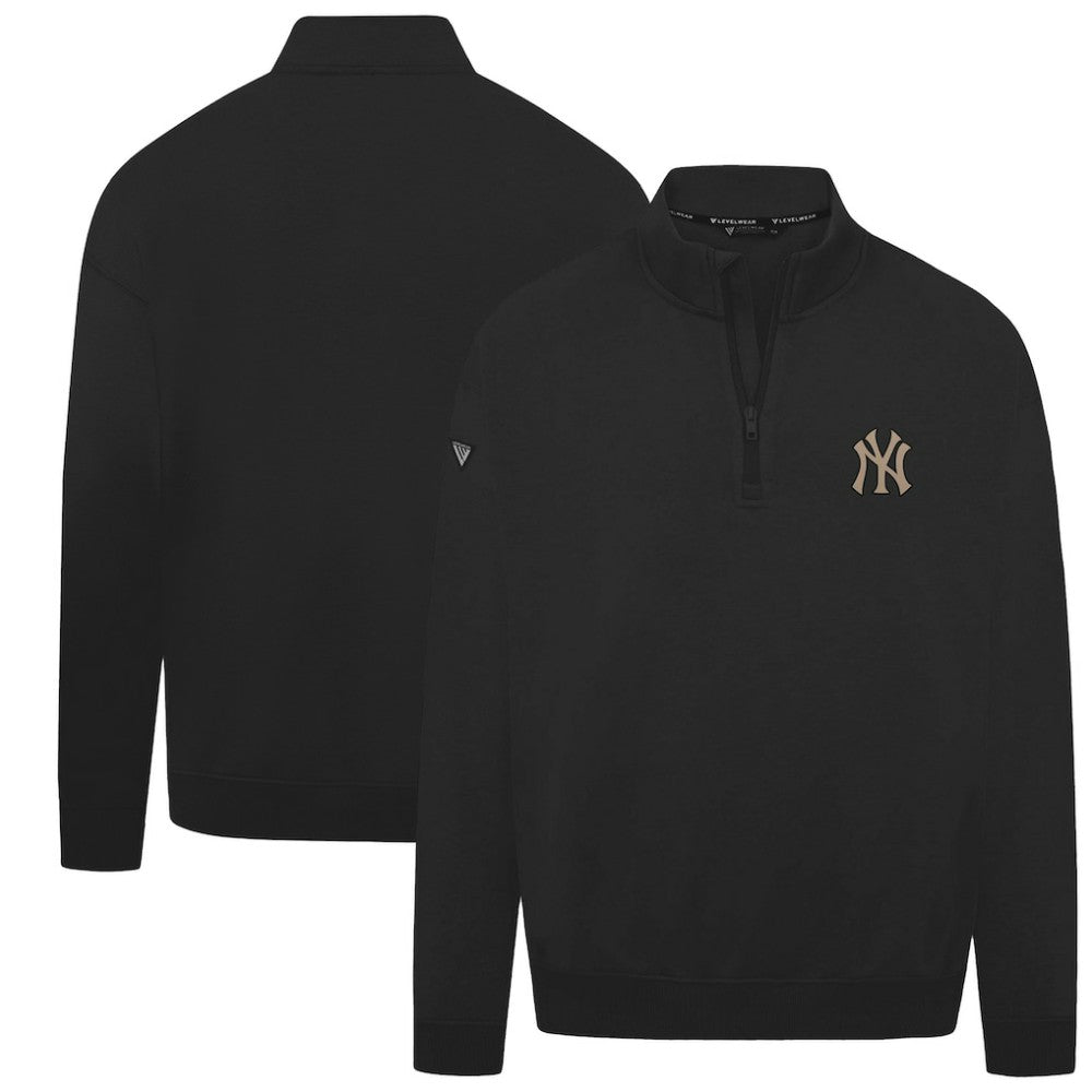 New York Yankees Levelwear Murray Quarter-Zip Sweatshirt - MLB Sweatshirts
