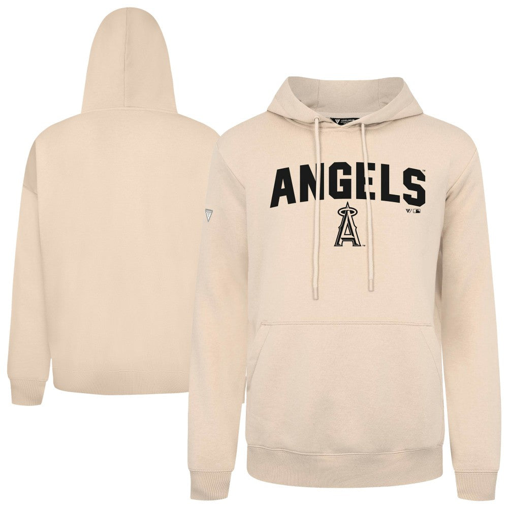 Los Angeles Angels Levelwear Podium Team Arch Pullover Hoodie - MLB Hoodies