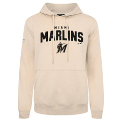 Miami Marlins Levelwear Podium Team Arch Pullover Hoodie - MLB Hoodies