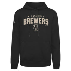 Milwaukee Brewers Levelwear Podium Team Arch Pullover Hoodie - MLB Hoodies