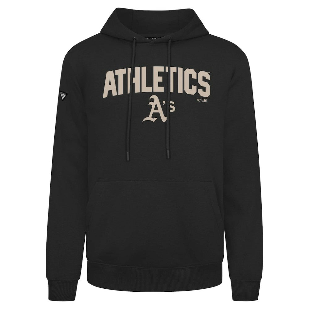 Athletics Levelwear Podium Team Arch Pullover Hoodie - MLB Hoodies