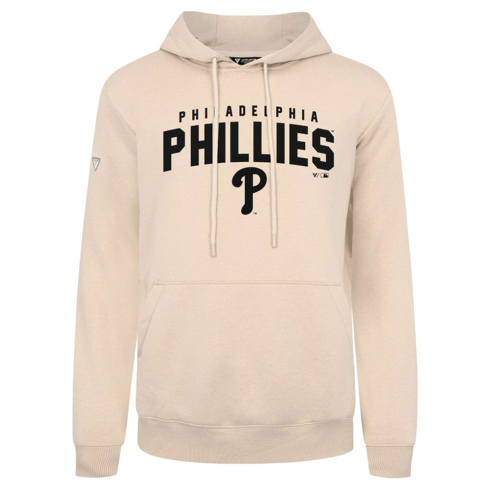 Philadelphia Phillies Levelwear Podium Team Arch Pullover Hoodie - MLB Hoodies