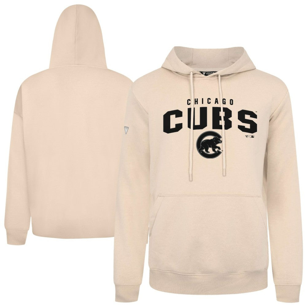 Chicago Cubs Levelwear Podium Team Arch Pullover Hoodie - MLB Hoodies
