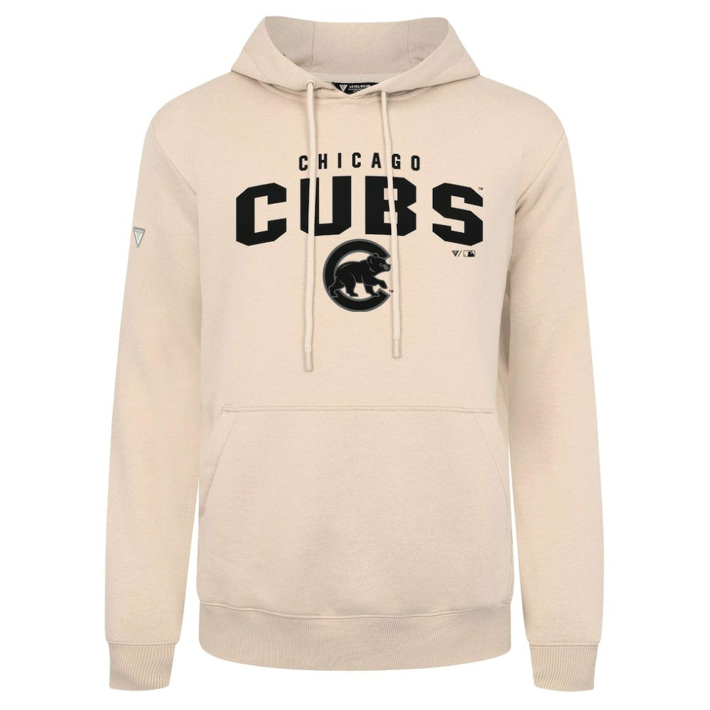 Chicago Cubs Levelwear Podium Team Arch Pullover Hoodie - MLB Hoodies