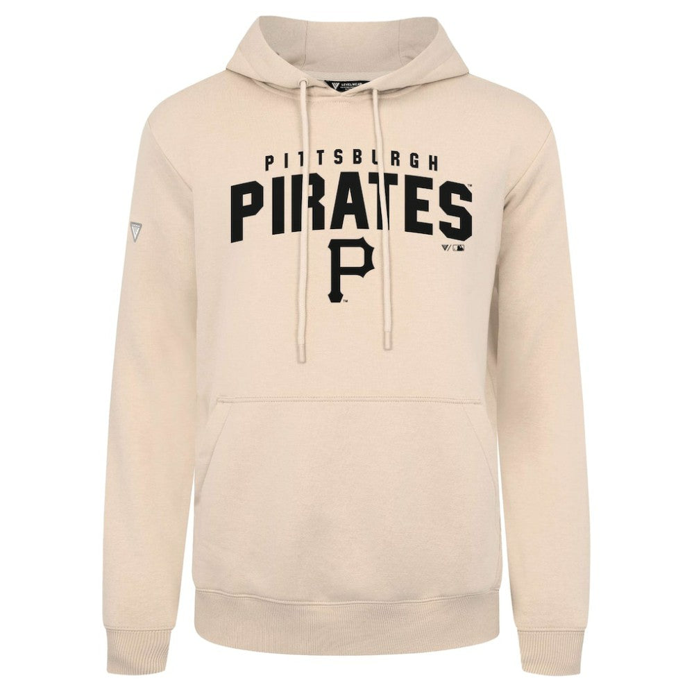 Pittsburgh Pirates Levelwear Podium Team Arch Pullover Hoodie - MLB Hoodies