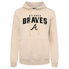 Atlanta Braves Levelwear Podium Team Arch Pullover Hoodie - MLB Hoodies