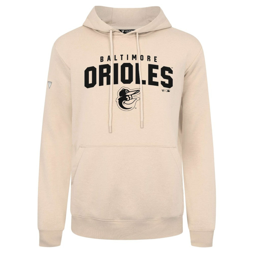 Baltimore Orioles Levelwear Podium Team Arch Pullover Hoodie - MLB Hoodies