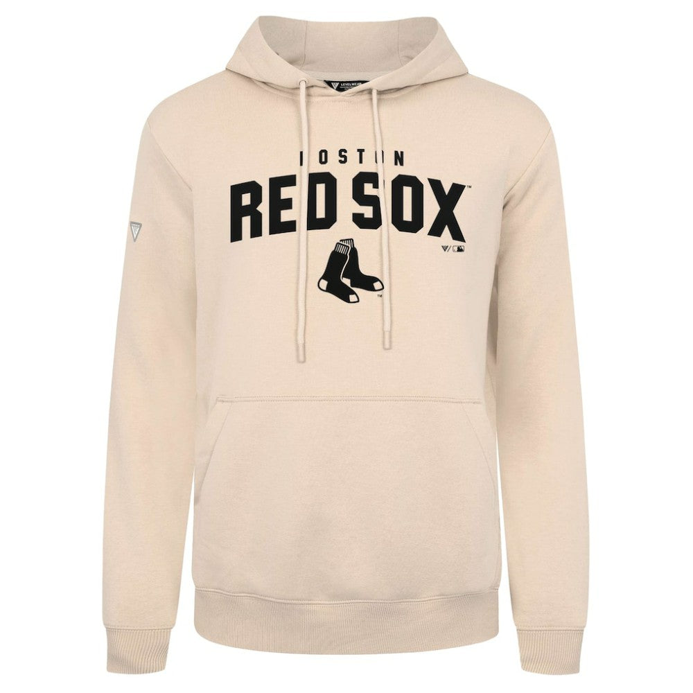 Boston Red Sox Levelwear Podium Team Arch Pullover Hoodie - MLB Hoodies