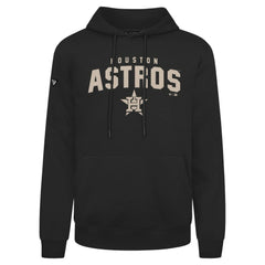 Houston Astros Levelwear Podium Team Arch Pullover Hoodie - MLB Hoodies
