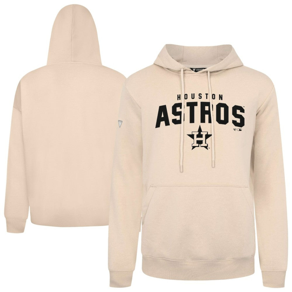 Houston Astros Levelwear Podium Team Arch Pullover Hoodie - MLB Hoodies